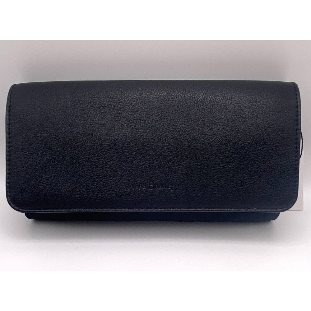 NWT Vera Bradley Black Audrey RFID Wallet